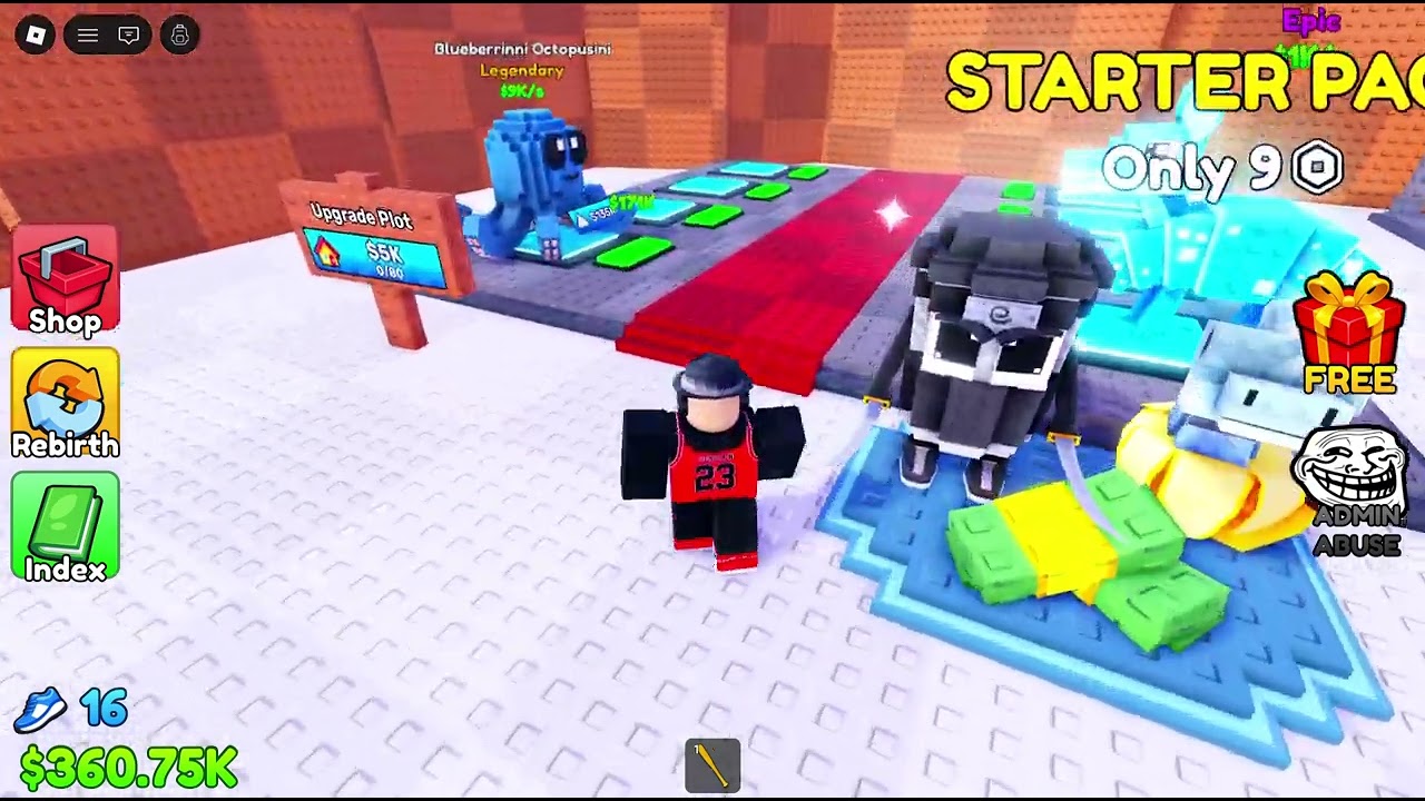 ROBLOX ESCAPE KNOCKOUT FOR BRAINROTS