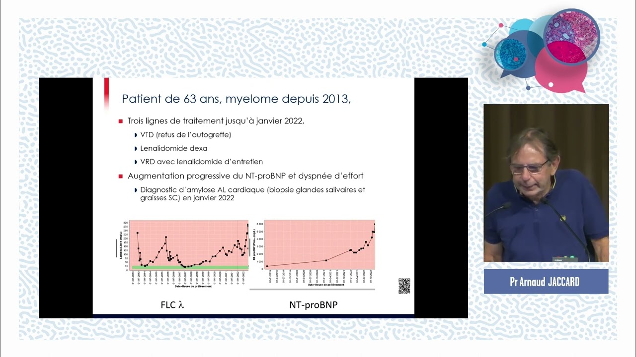 Les progrès dans le traitement de l’amylose AL - Pr Arnaud Jaccard, hématologue (Limoges)