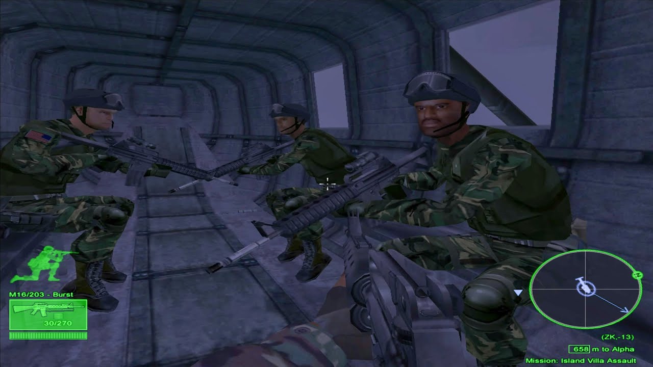 Delta Force: Black Hawk Down: Team Sabre - Island Villa Assault