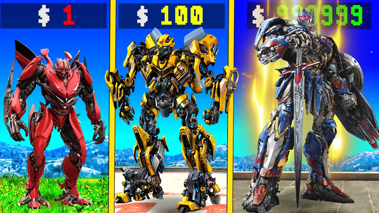 $1 TRANSFORMER to $1,000,000,000 in GTA 5