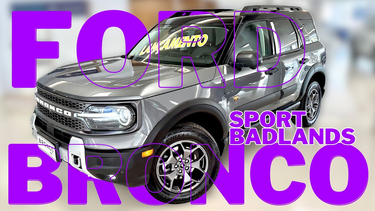 Novo Ford Bronco Sport 2025 - MESMO PREÇO E MAIS EQUIPADO!