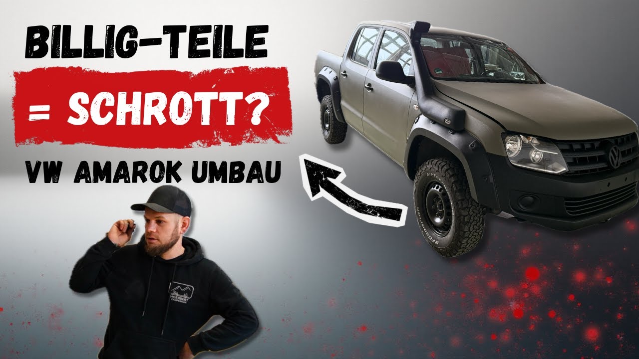Das passiert, wenn du Billig-Teile an deinen VW Amarok baust! ⚠️
