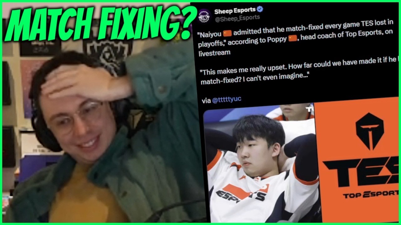 Caedrel Reacts To Match-Fixing Allegations In The LPL