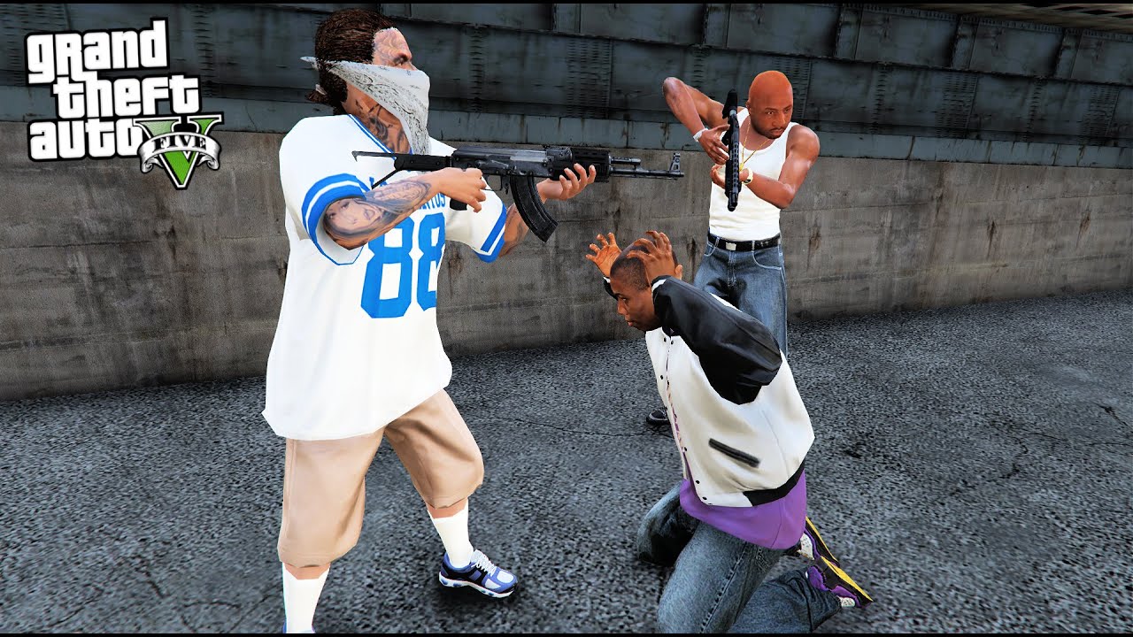 GTA 5 GANG LIFE MOD #69 - ROBBING OUR FRIENDS - BACKUP CALLED (GTA 5 MODS)