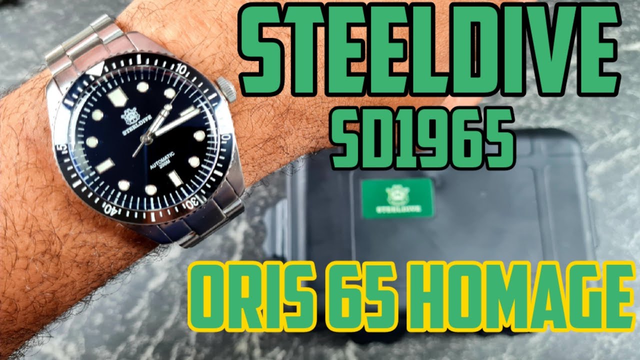 ✴SteelDive SD1965 - ORIS 65 Homage ✴ Bracelet option! | The Watcher