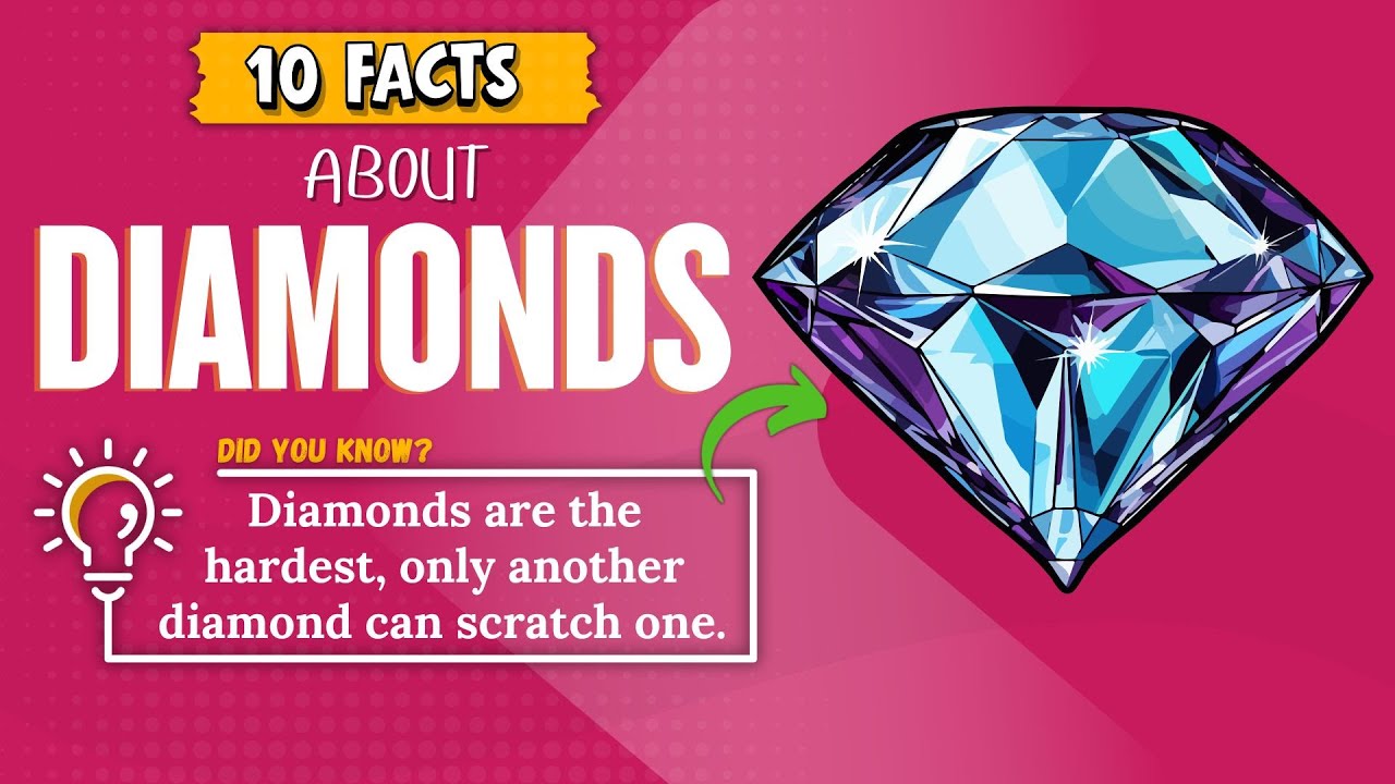 10 Facts About Diamond #didyouknow #facts #diamonds