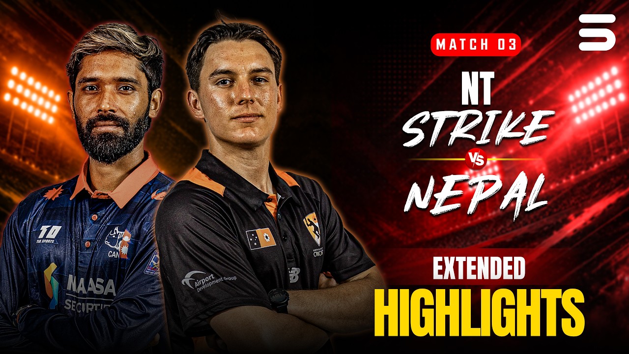 Full Match Highlights | NT Strike vs Nepal | Match 3 | Top End 2026 | ZP1U