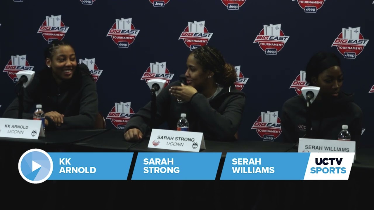 UConn Women's Basketball Big East Quarterfinal Player Postgame Press Conference