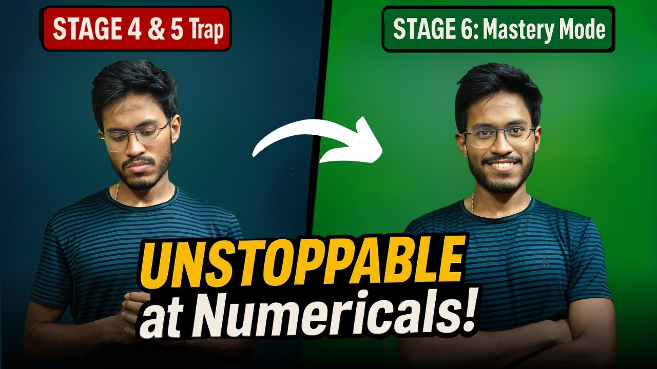 6 Stages of Numerical Mastery for GATE | Learn What AIR 31 Did Differently