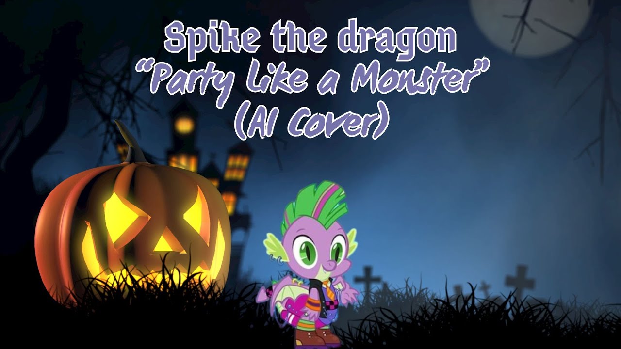 Spike the dragon sings 