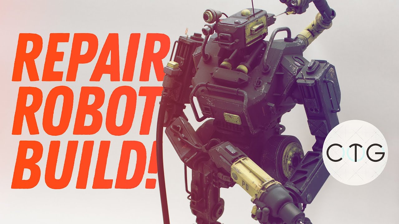 Creating a ROBOT from scratch! - Finishing the body