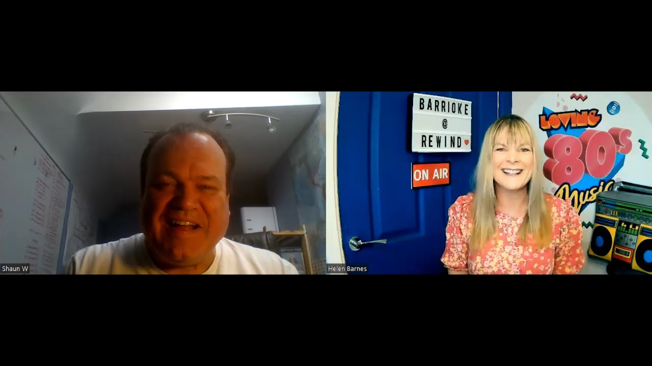 Shaun Williamson (BARRY!) chats to @loving80smusic about BARRIOKE