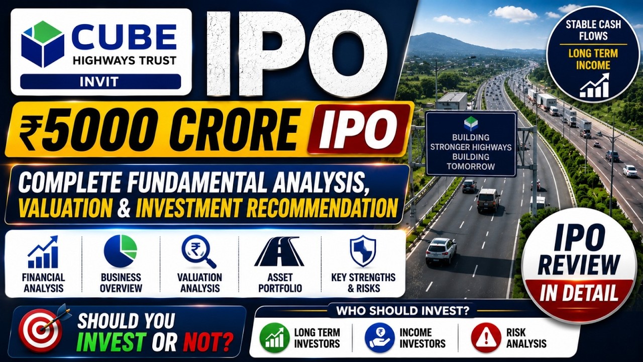 Cube Highways Trust InvIT IPO Analysis | Buy, Hold or Avoid? | Complete Investment Review