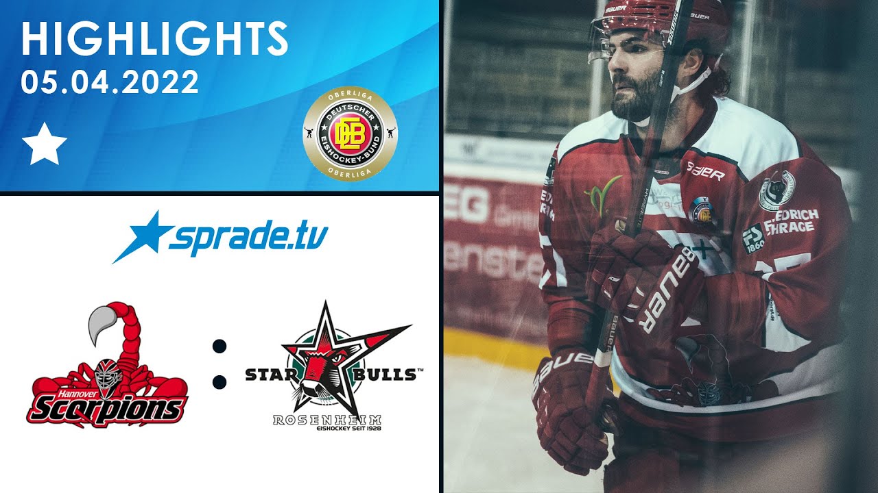 Playoff-Viertelfinale 3: Hannover Scorpions - Starbulls Rosenheim