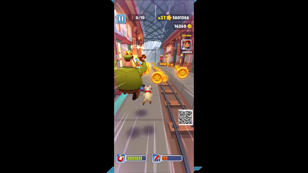 Impossible Subway Surf High Score Achieved  #shorts #gaming