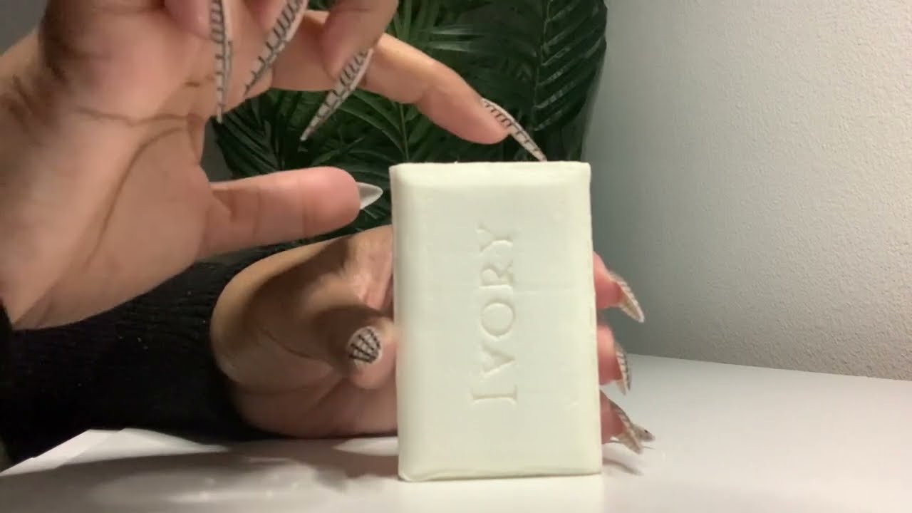 ASMR Soap Scratching and Tapping; Soothing Soap Sounds