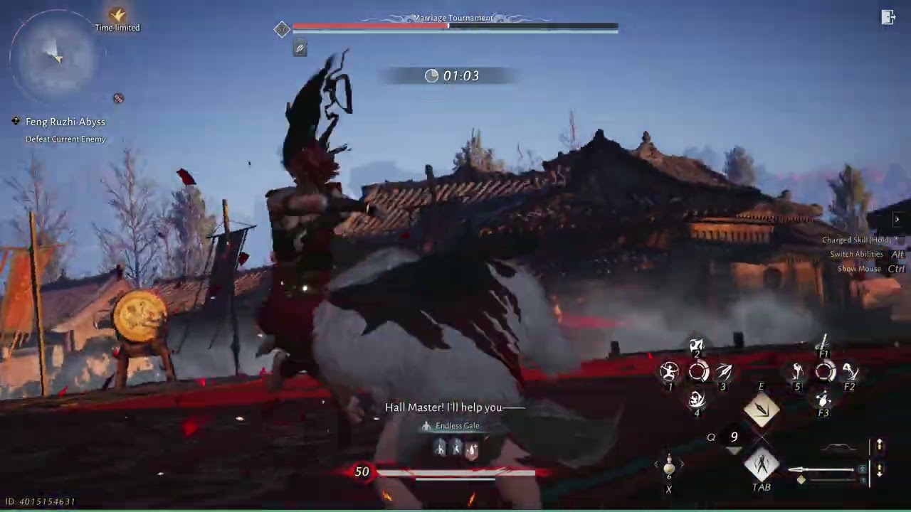 Feng Ruzhi - Trials Abyss Hitless | Where Winds Meet