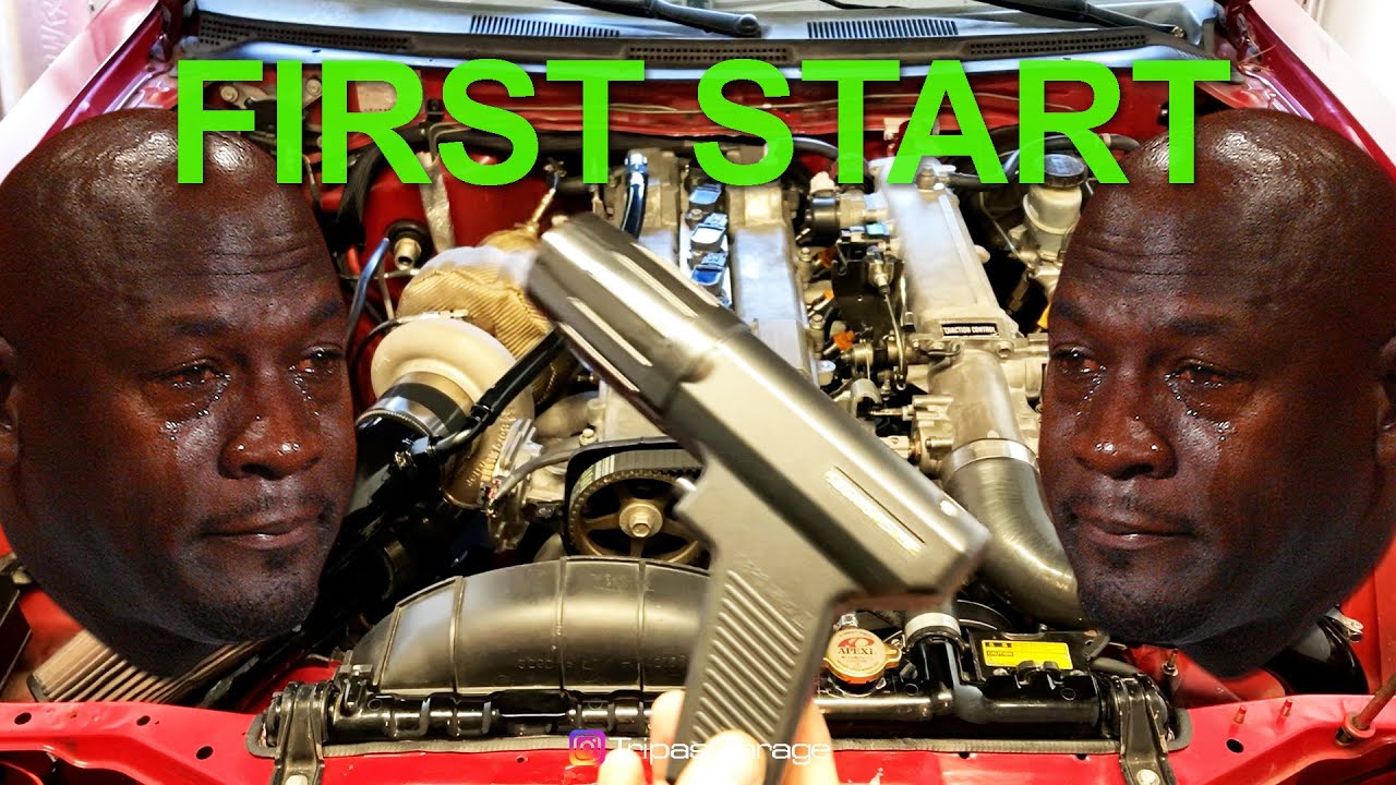 2JZGE NA-T Turbo Build — первый запуск и момент зажигания