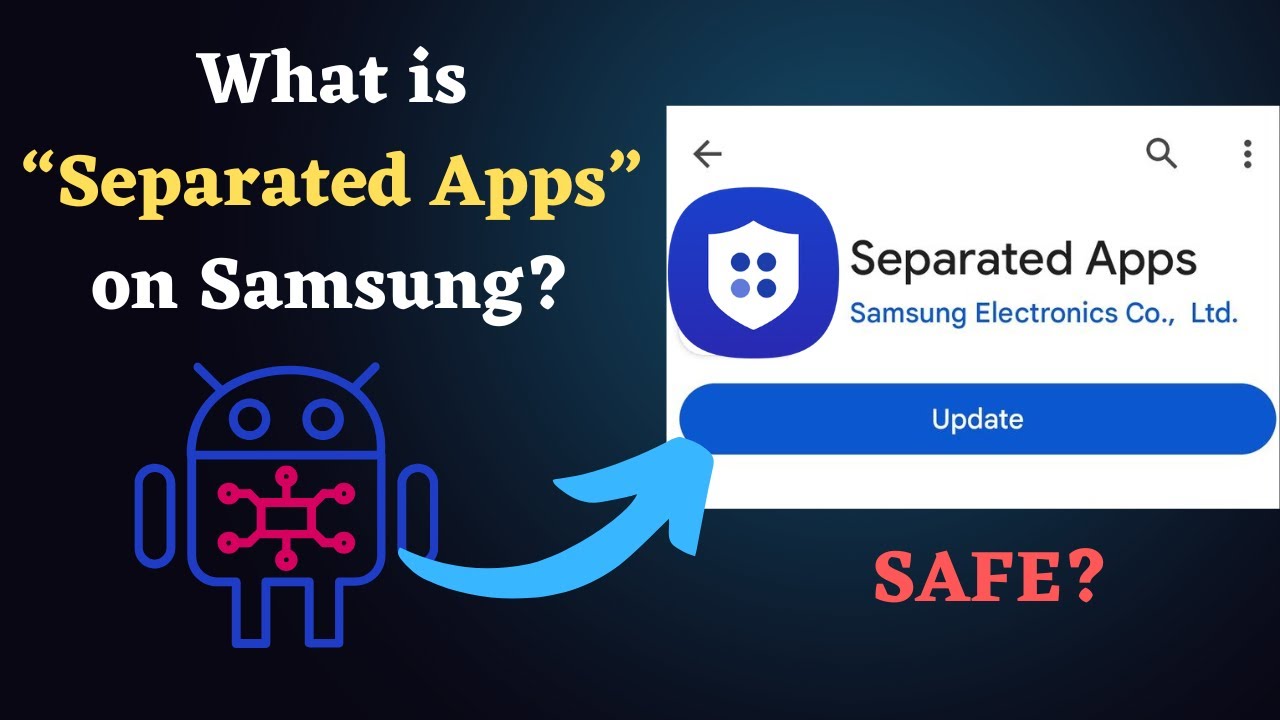 Что такое «Разделённые приложения» на Samsung? Безопасно ли это?