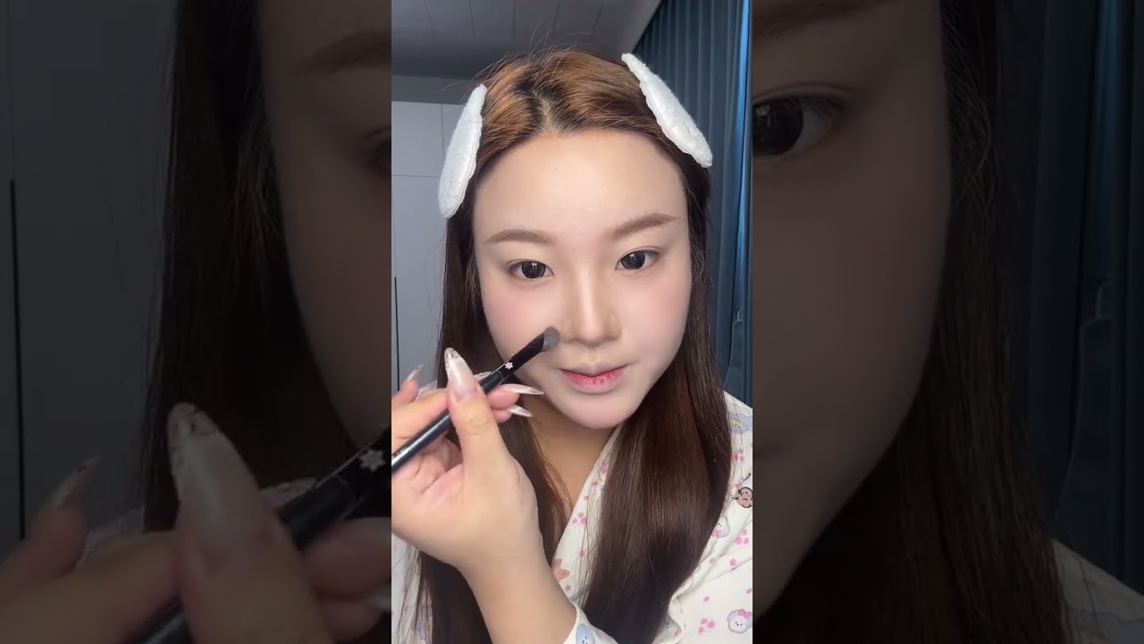 Korean-style girls high school makeup Do this for me at the New Year s gathering All the a