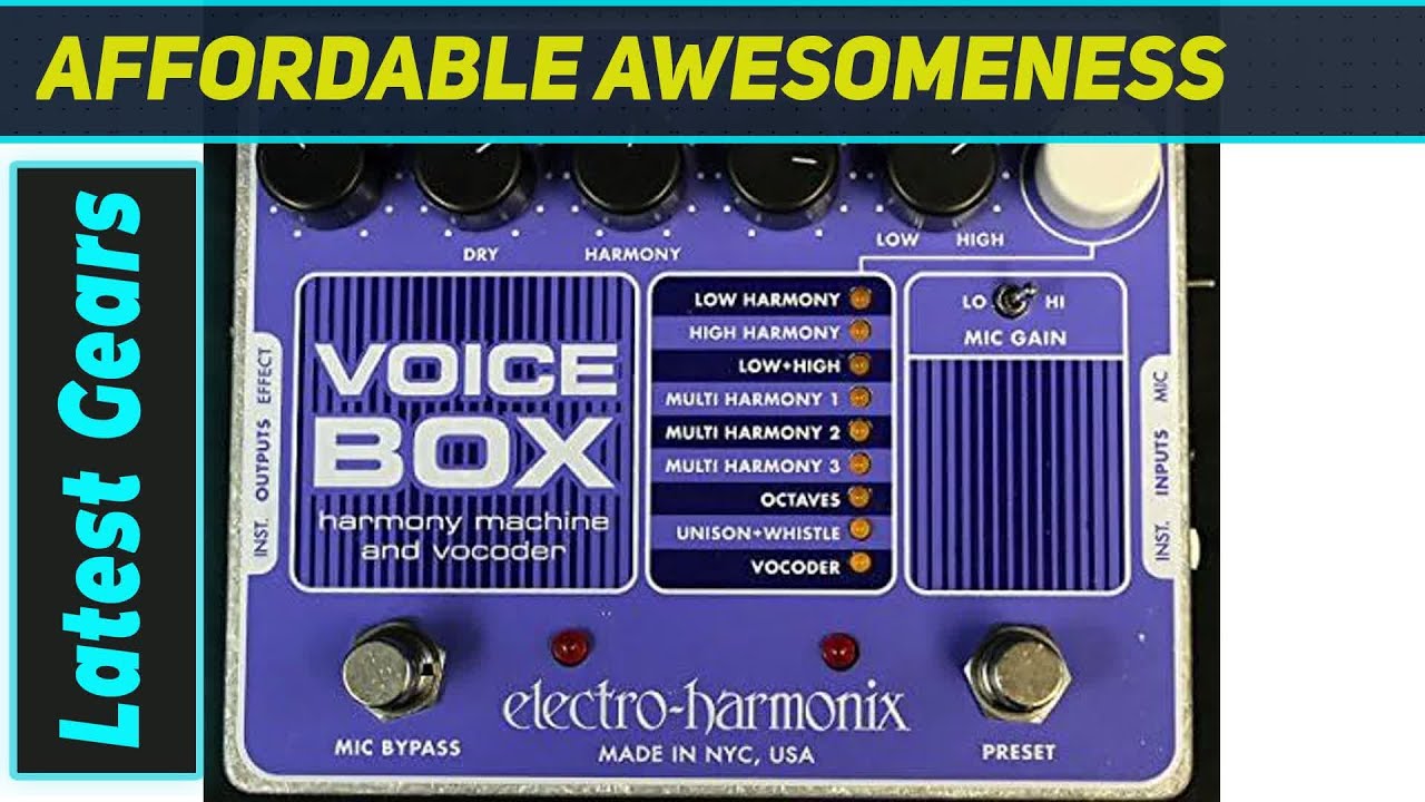 EHX Voice Box Purple: Still the Ultimate Vocal Pedal?