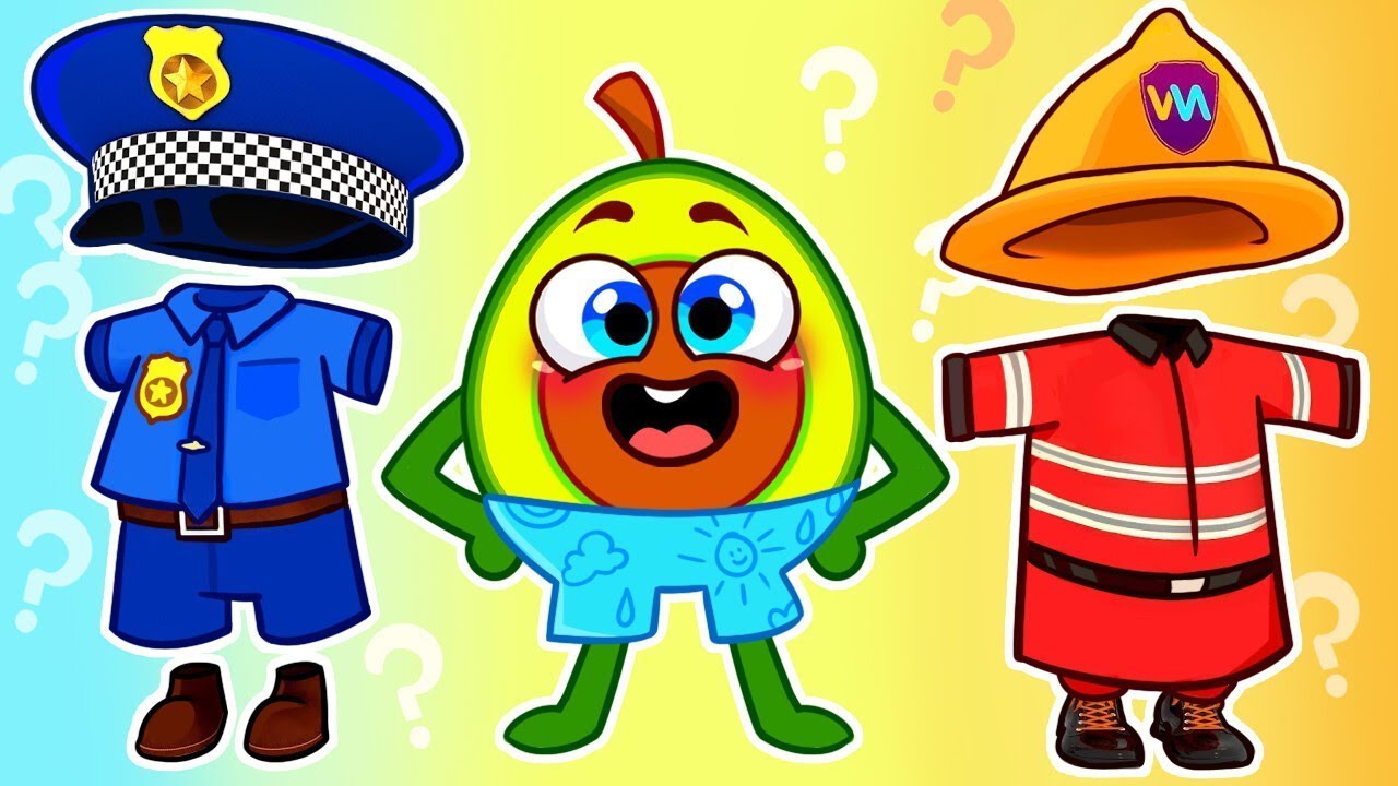 Learn Colors with Occupations | Job & Occupation Song | Nursery Rhymes & Kids Songs | PP Family