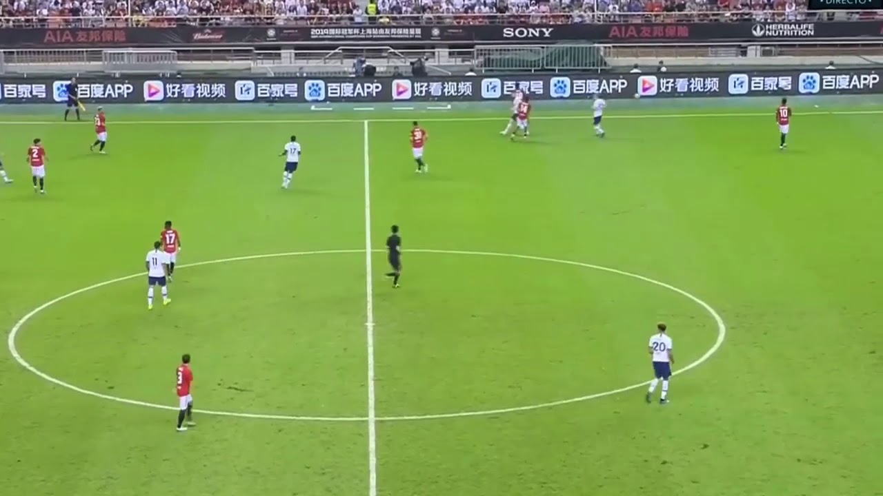 Angel Gomes vs Tottenham   Goal   Skills 2019