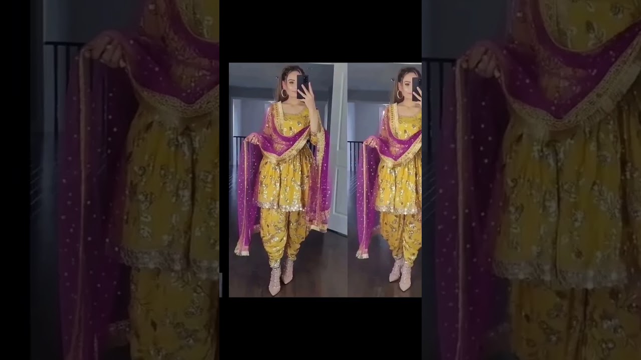 beautiful✨ new 💯 patiala suit salwar design💖#ytshorts #viral #punjabisong
