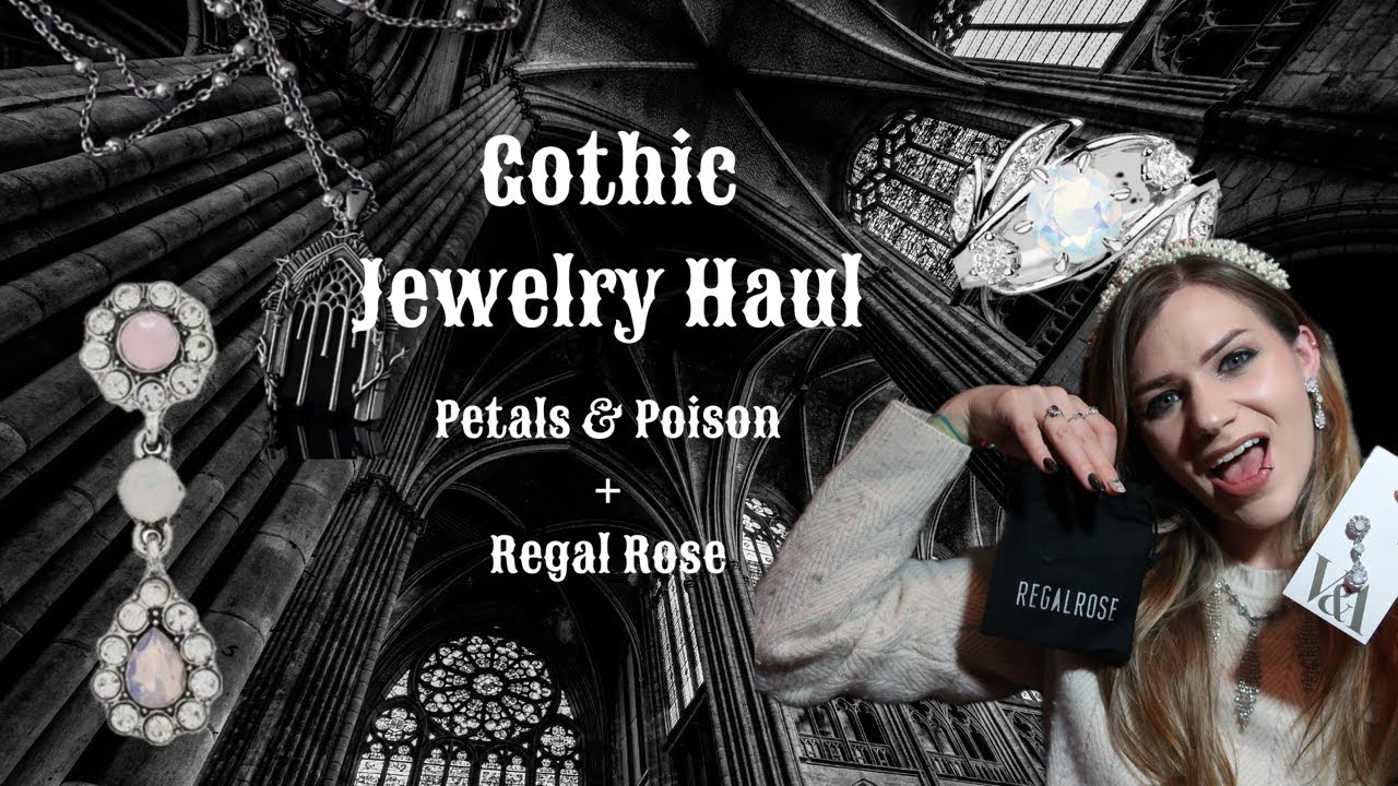 Покупка готических украшений (Petals & Poison, Regal Rose и Marie Antoinette) | Вайолет Принн