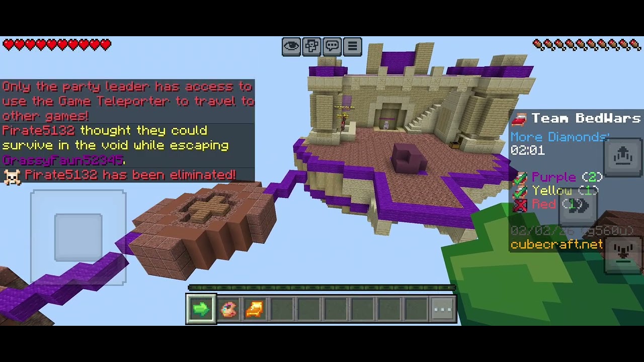 كيوب كرافت مع محمد