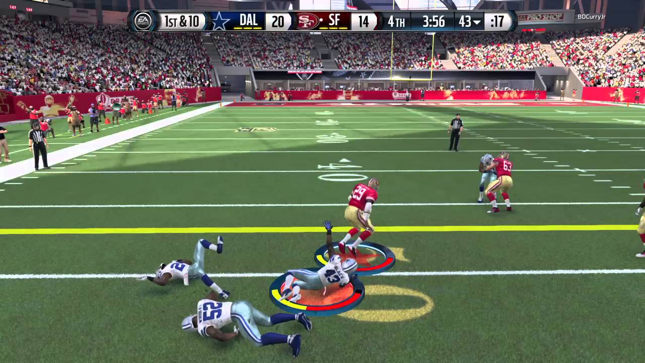 Madden 16 Draft Champions Gameplay | LEGEND ERIC DICKERSON 57 YARD TD! RUNS THROUGH 3 DEFENDERS!