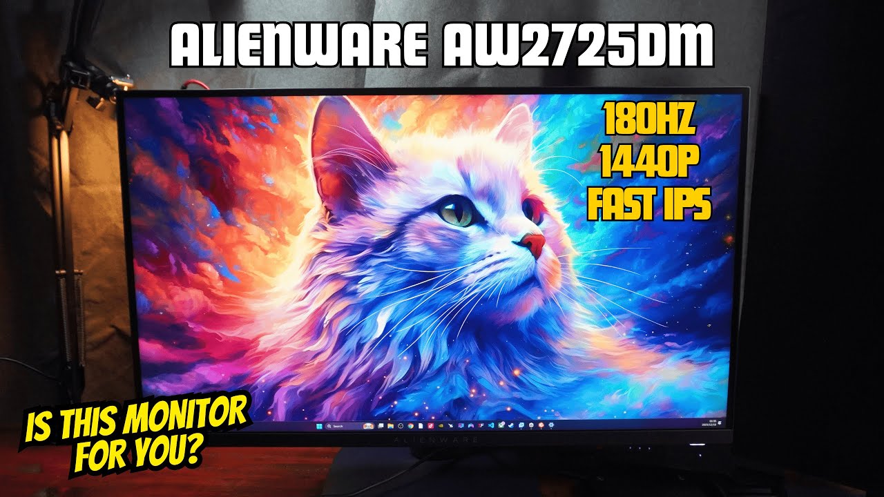 🖥️ Alienware AW2725DM Review - Is This 180Hz 1440p Gaming Monitor Worth Your Money?🔥