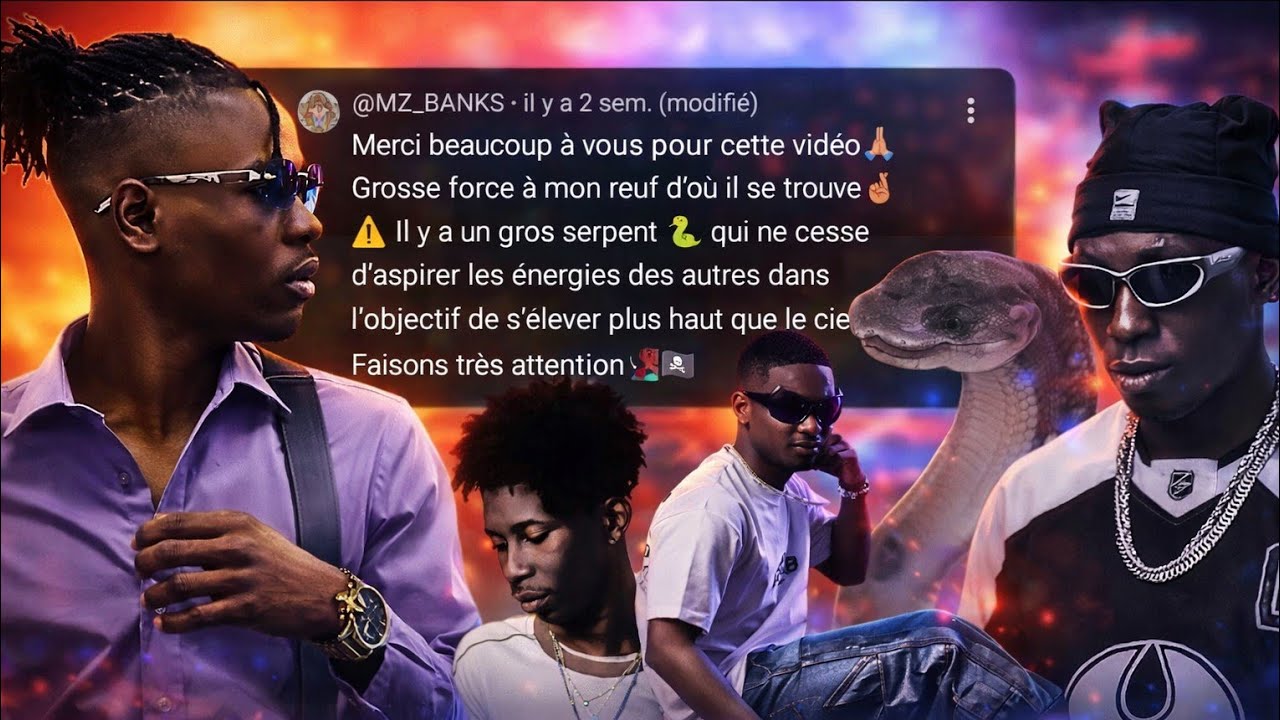 L'OISEAU RARE LE GROS SERPENT DE L'INDUSTRIE MUSICALE GABONAISE - MZ BANKS 