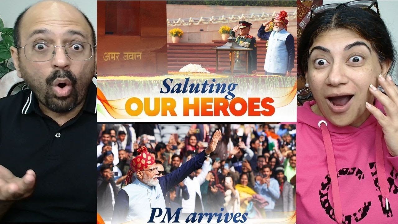 PM Modi pays tribute to martyrs at Rashtriya Smarak | PM Modi arrives at Kartavya Path !