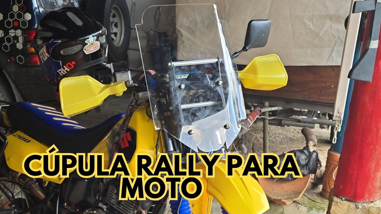 cúpula para moto.   como fabricar