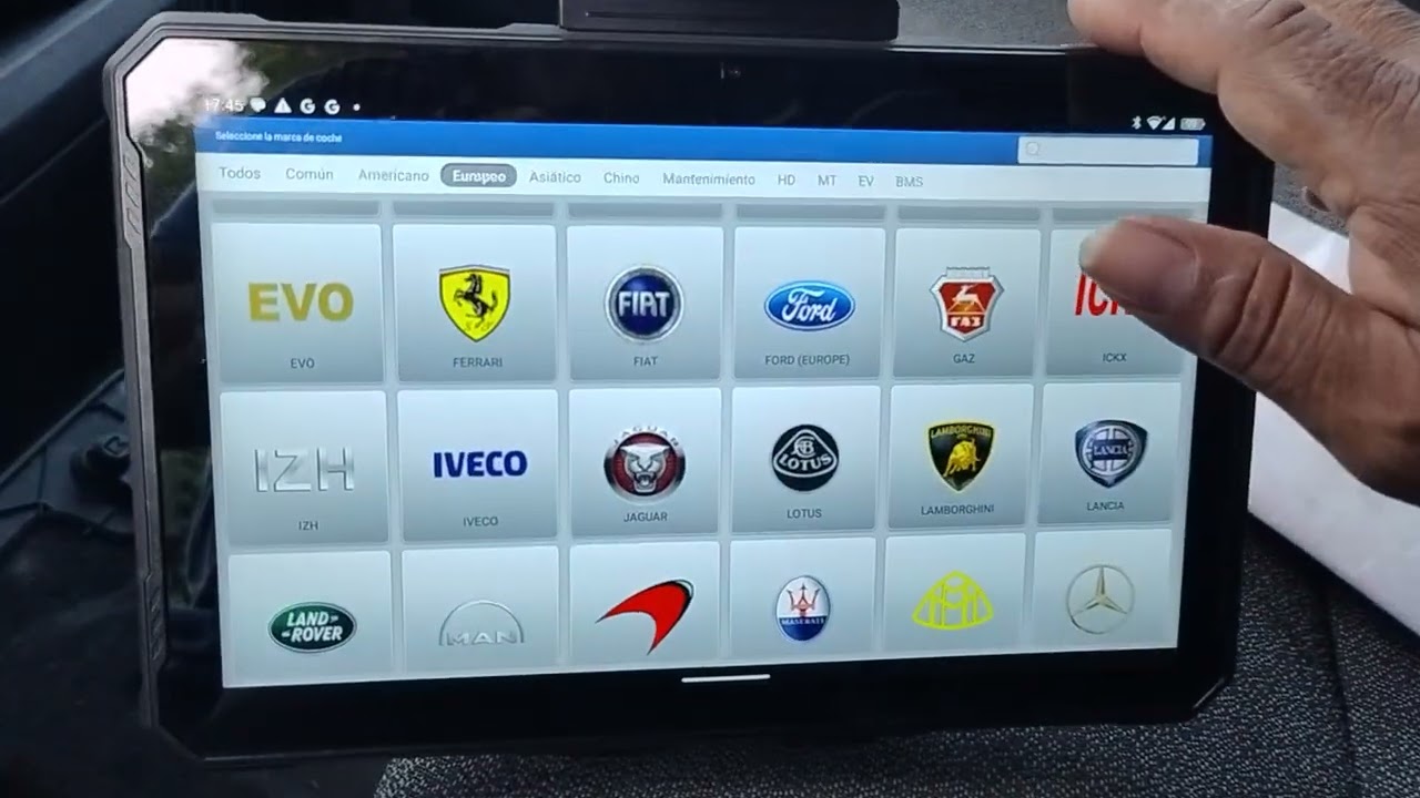SCANNER PRODIAG UTILIZANDO EN UNA FIAT DUCATO