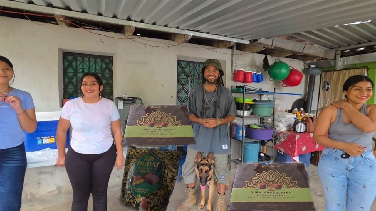 🛑😲Nos trajeron los chocolates mas caros de DUBAI /CHICAS SALVADOREÑAS 