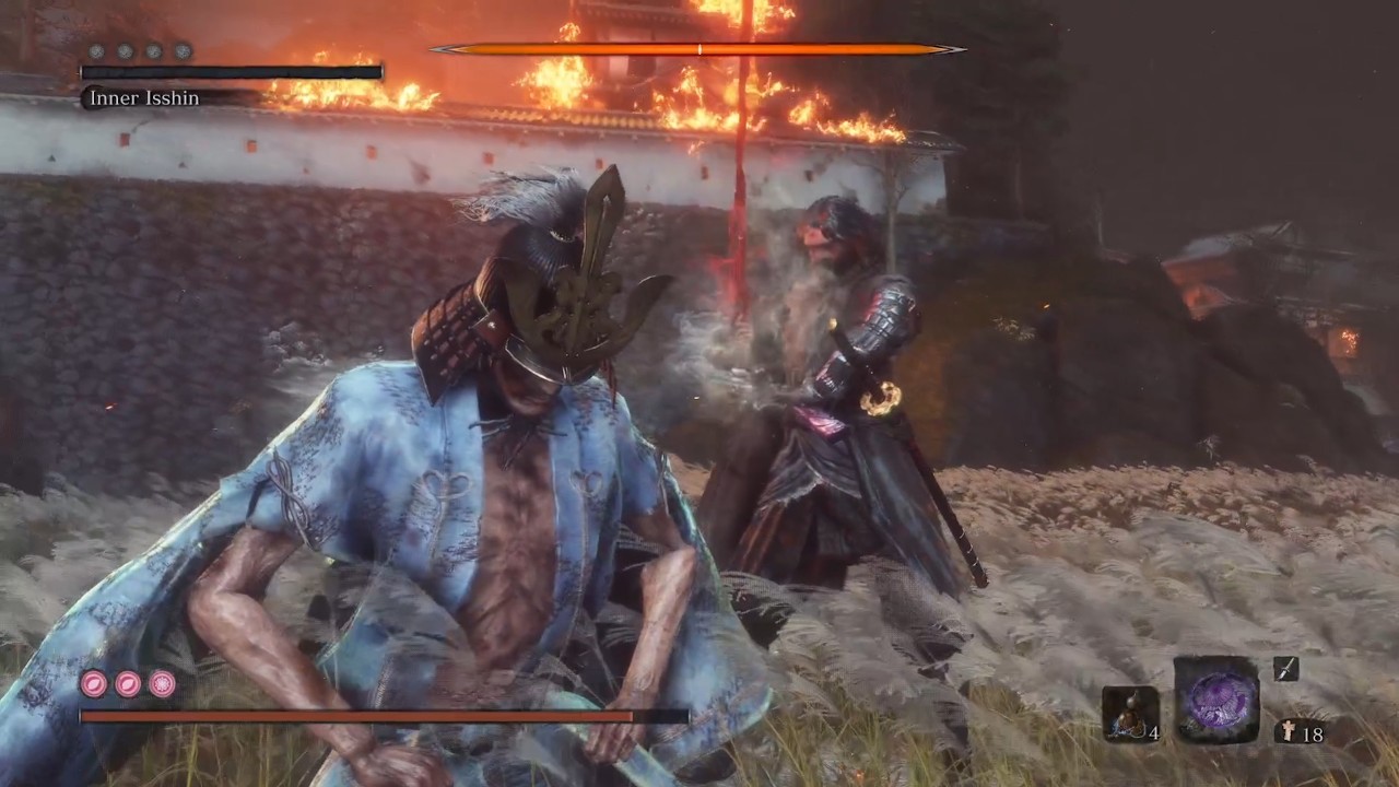 Sekiro - LMTSR 20.43 (Hardcore) Inner Isshin - Sword/Yash/Umbrella Only