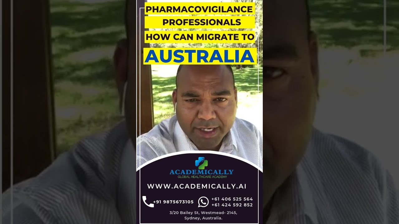 Pharmacovigilance Professionals, How can migrate to Australia || PV Jobs  || PV JOBS, Career, Growth
