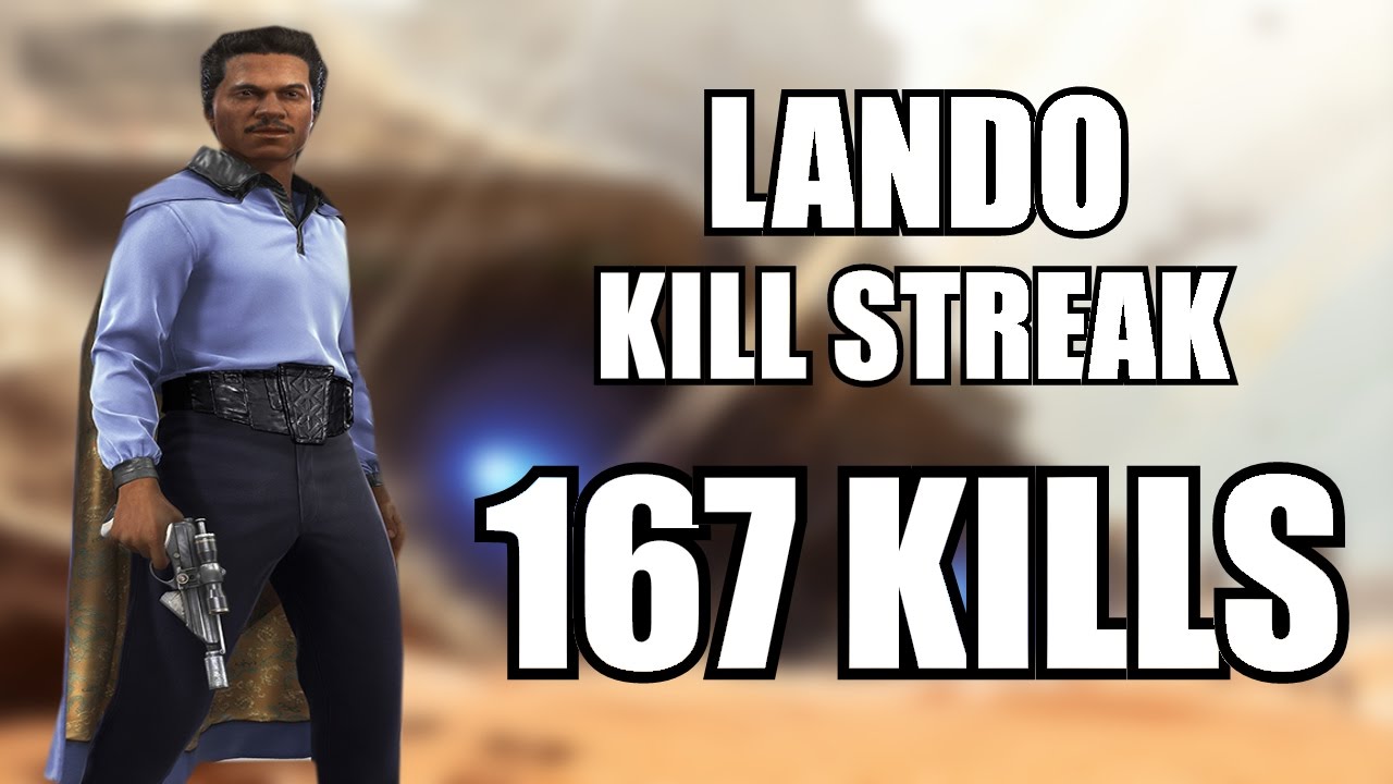 Star Wars Battlefront: 167 Lando Killstreak (Power Blast Glitch)