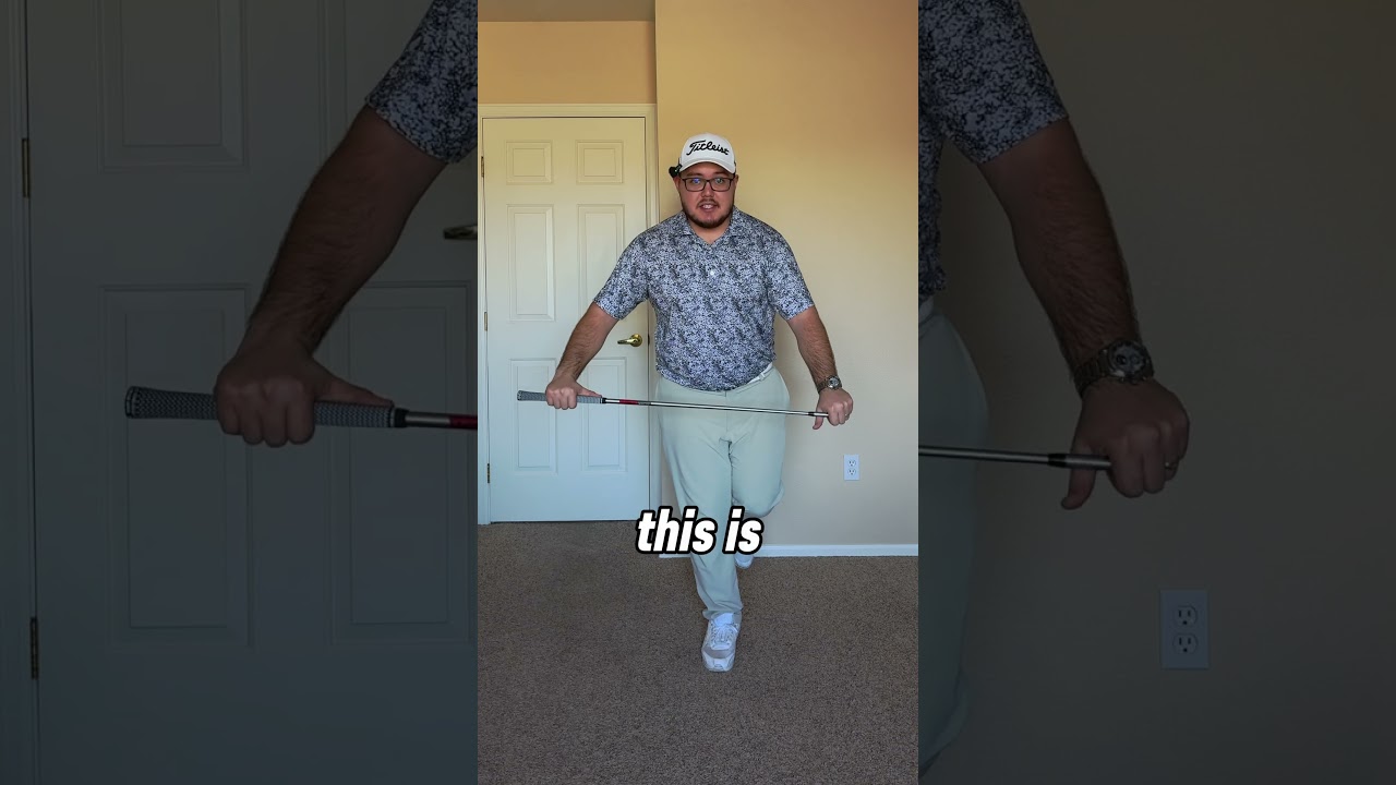 This Drill Will EXPOSE Your Golf Swing Balance 🤯🤯 #golfadvice #golfdrills #golf #golfinstruction