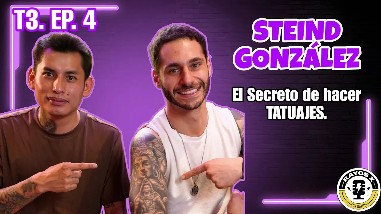 Tatuajes, errores y famosos: Steind González lo cuenta todo