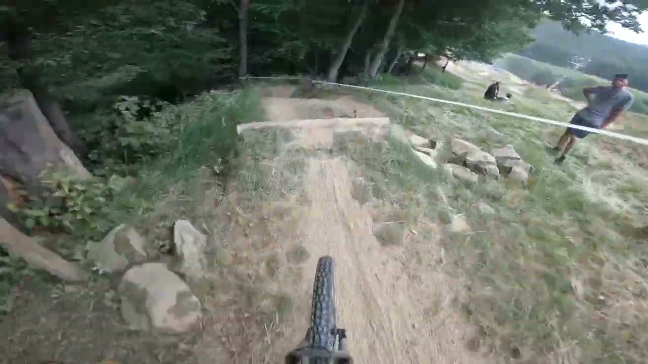 BIKEFEST KÁLNICA (2023)  Specialized Downhill Race . Finálová jazda  3.miesto z časom 1:15:94 !