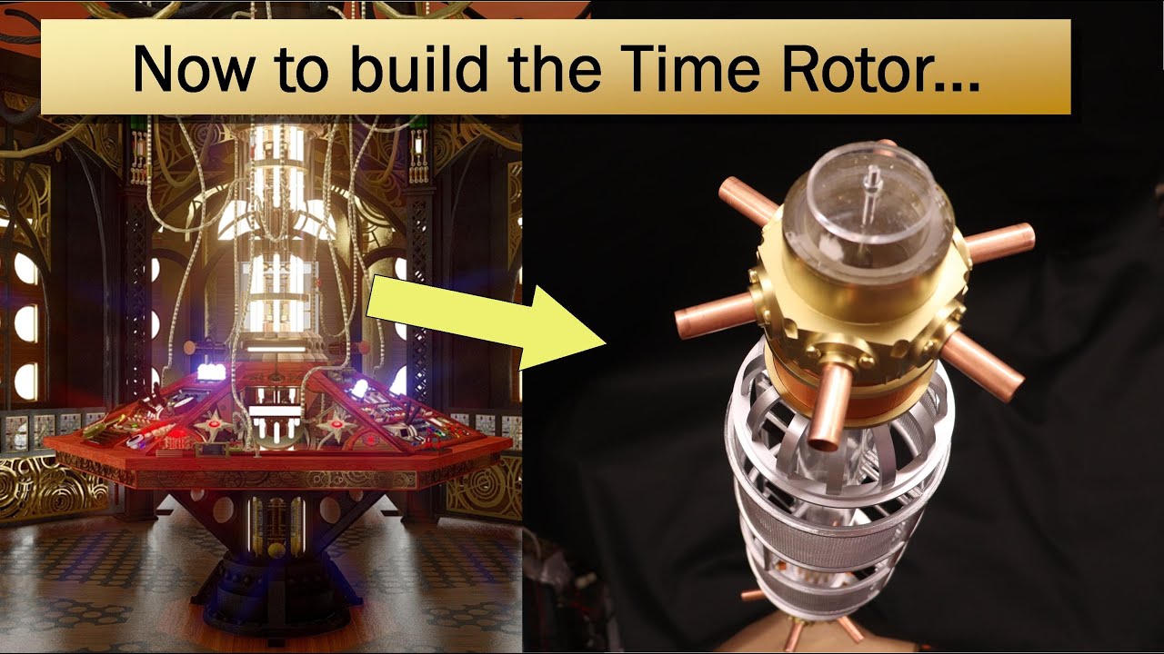 Steampunk Tardis Console - Part 8
