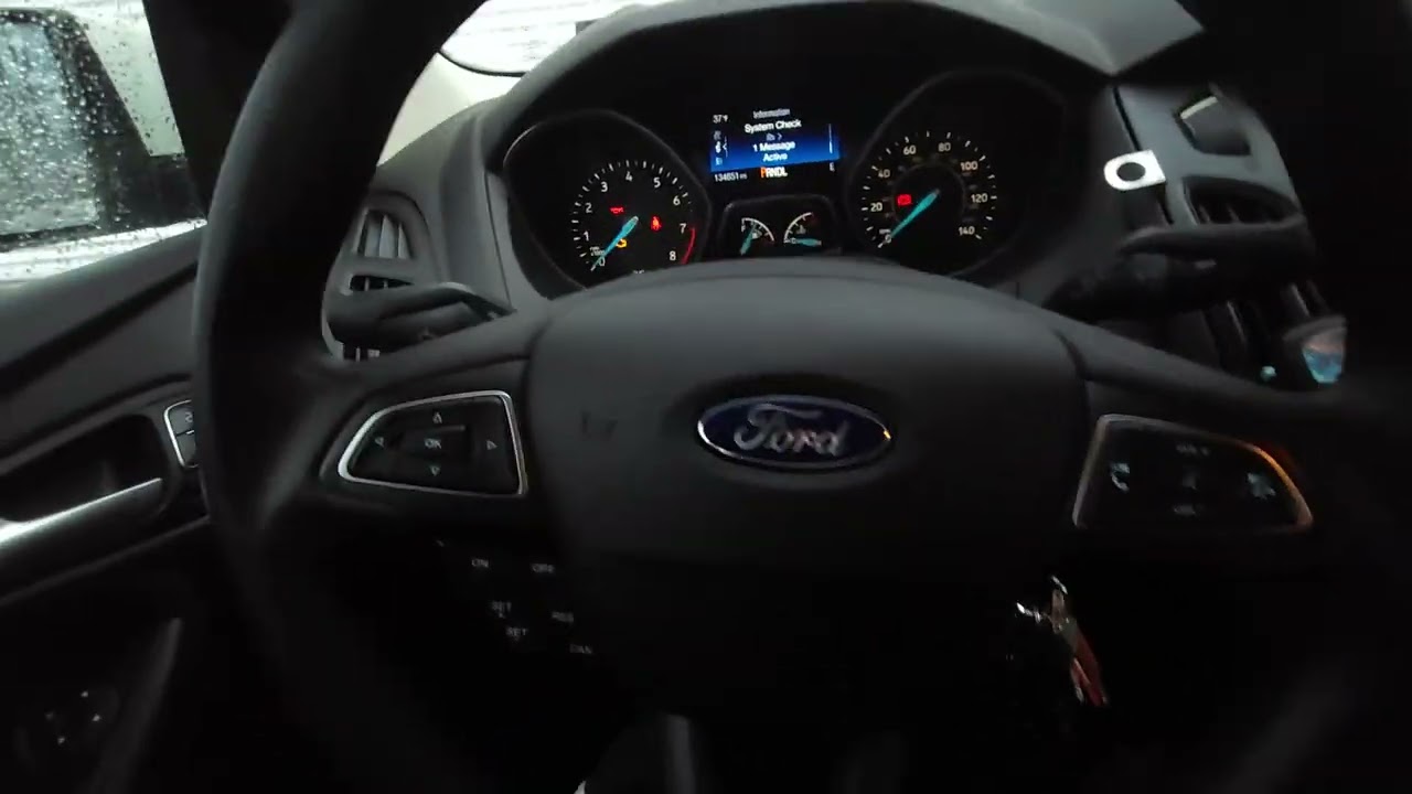 Как сбросить индикатор низкого уровня масла на Ford Focus 2015 года