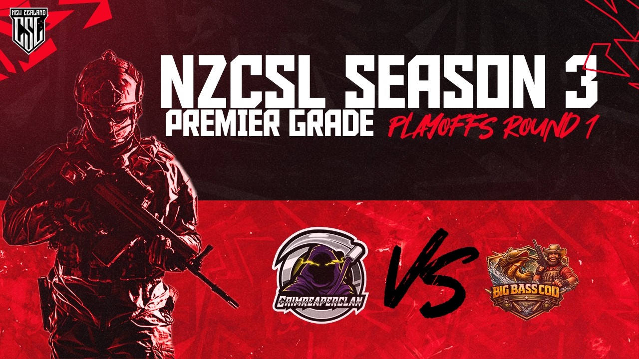 GRIM REAPERS VS BIG BASS COD [PREMEIR GRADE] [S3/PLAYOFFSROUND1/BO7]
