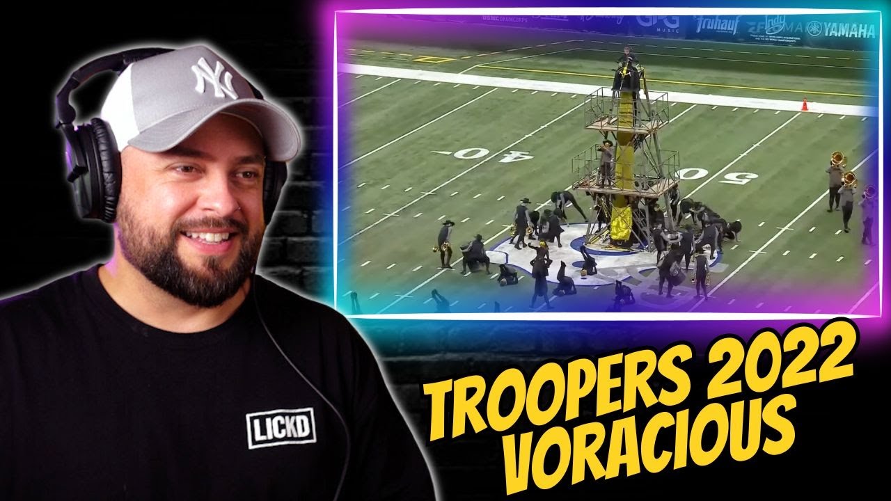 Реакция британца на Drum Corps | Troopers 2022 — vorAcious