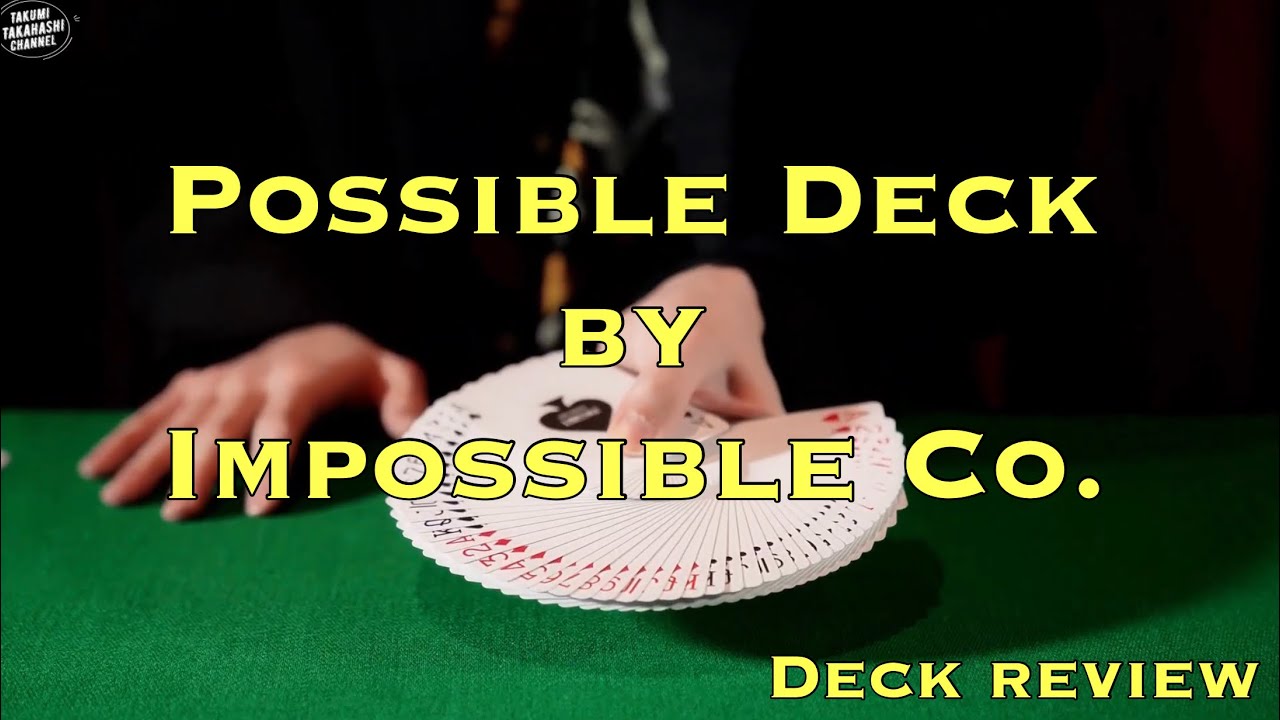 デックレビュー: Possible Deck by Impossible Company (ENG sub)