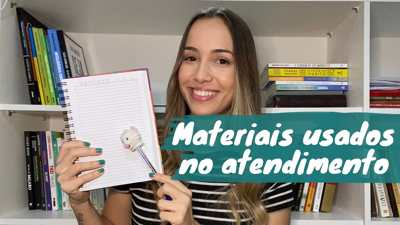 Materiais usados no atendimento de massagem | Canal Juliana Monteiro