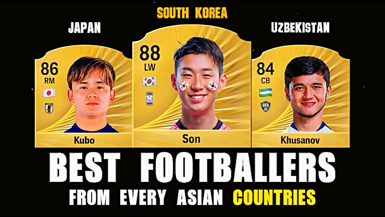 Top 3 Players from Every Asian Country! 👀🔥